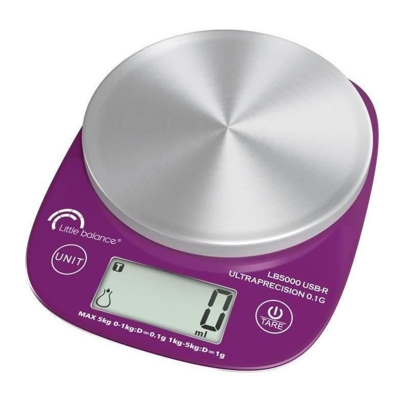 Culinary scale - LB 5000 Pro Inox 5.1 - Ultra-precision - USB - Repair