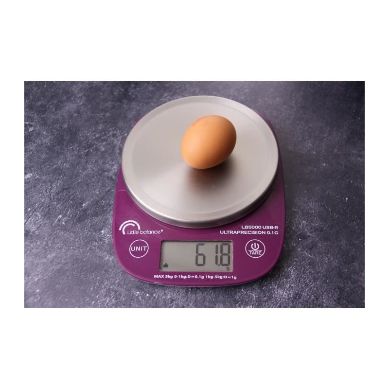 Culinary scale - LB 5000 Pro Inox 5.1 - Ultra-precision - USB - Repair