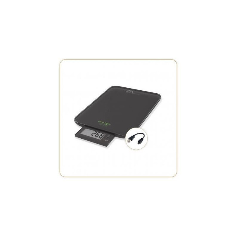 Kitchen scale - Slide 10 - Black - USB - Repairable