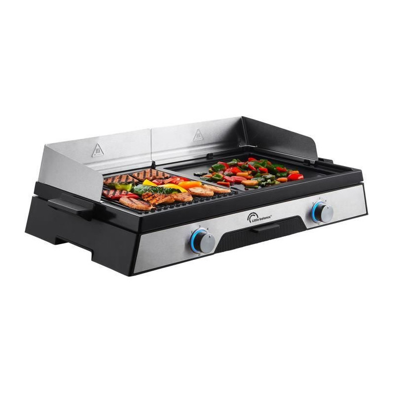 LITTLE BALANCE electric griddle - 8735 - 50x30cm cooking surface - PFA