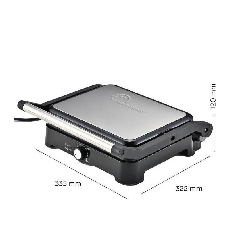 Meat grill - LITTLE BALANCE - 8744 - Speed grill - 2000 W - 2 position
