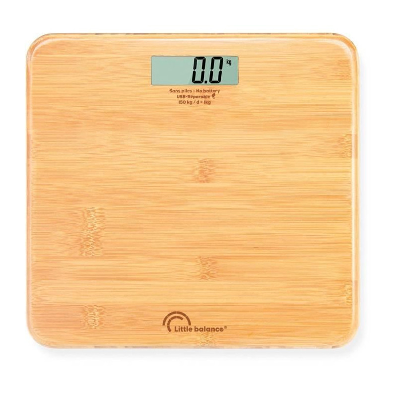 Bathroom scale - LITTLE BALANCE - 8745 - USB-repairable - 150 kg / 100