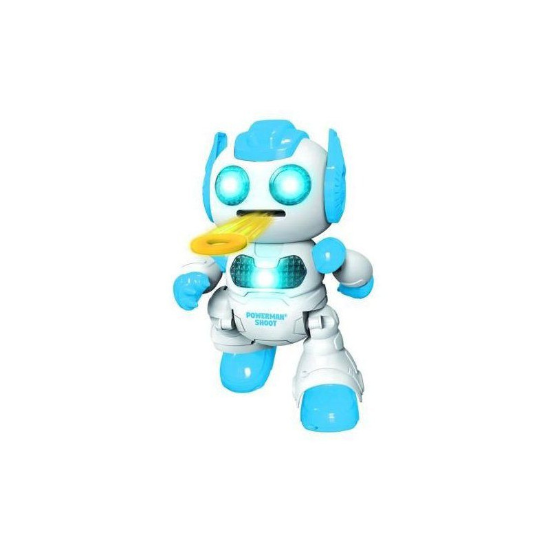 Powerman Shoot Programmable Robot with Dance, Music, Demo - Remote Con
