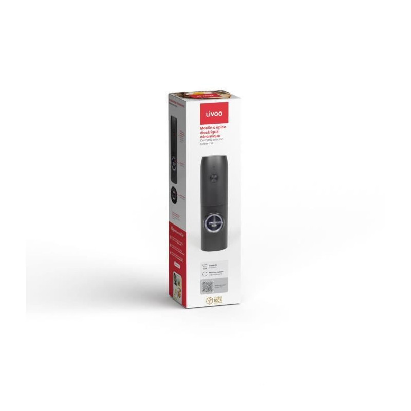 Electric ceramic spice mill - Livoo - GS160 -