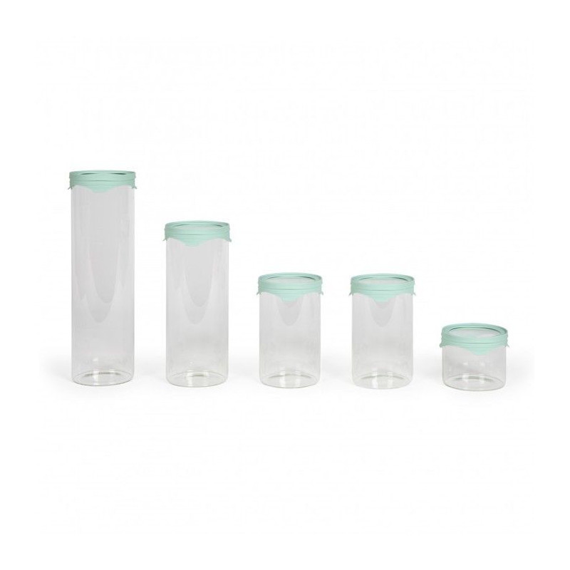 Set of 5 storage jars - Livoo - MEN399 -