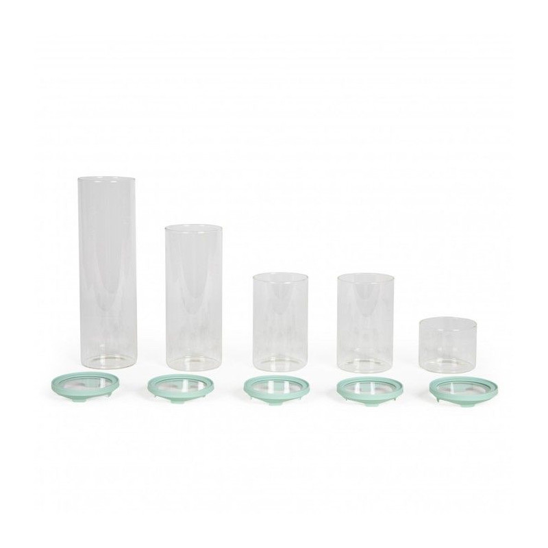 Set of 5 storage jars - Livoo - MEN399 -