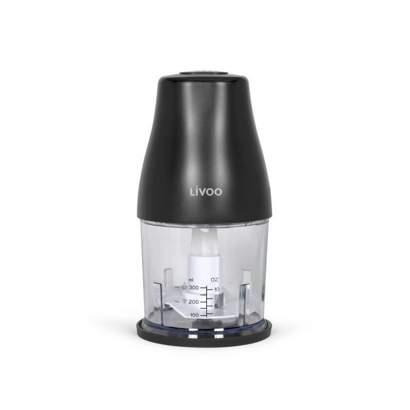 Chopper - LIVOO - 300 ml - 400 W - 1 speed and turbo function - 2 stai