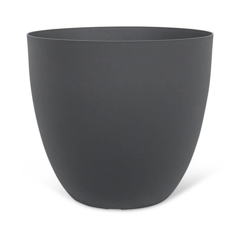 Flowerpot - GARDEN ID - Phoenix Anthracite - 38 x 34 cm - 100% Recycle