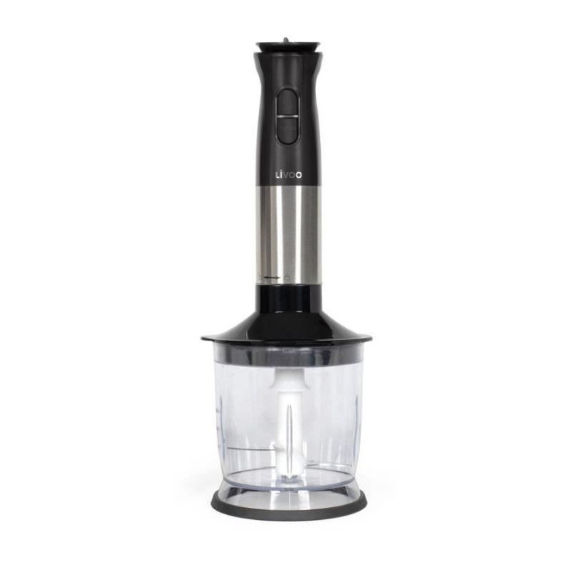 Hand blender set - LIVOO - DOP246 - 800 W - 12 speeds - Black