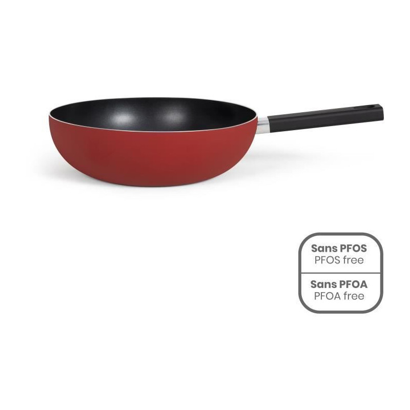 Premier Chef - Wok 32 cm - LIVOO - MEP156R - Non-stick without PFOA or