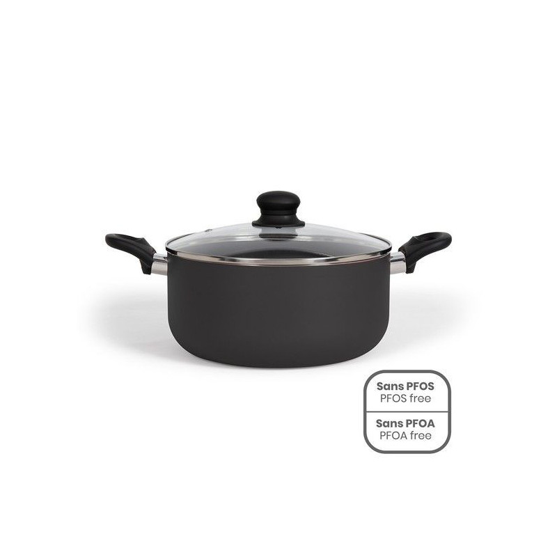 24 cm Dutch oven - Livoo - MEP150N - Black