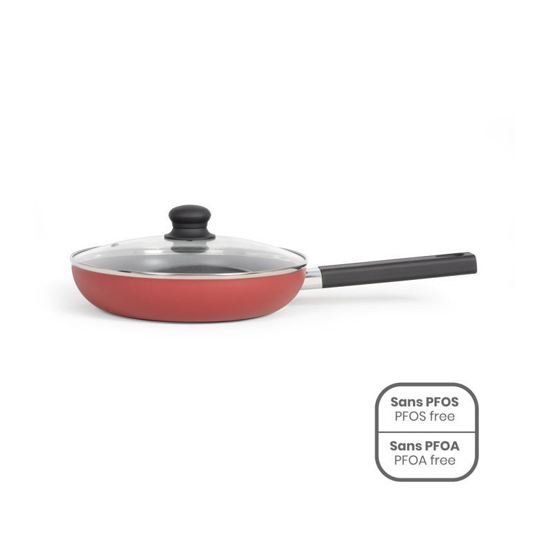 26 cm sauté pan - LIVOO - MEP153R - Non-stick, PFOA and PFOS free - S