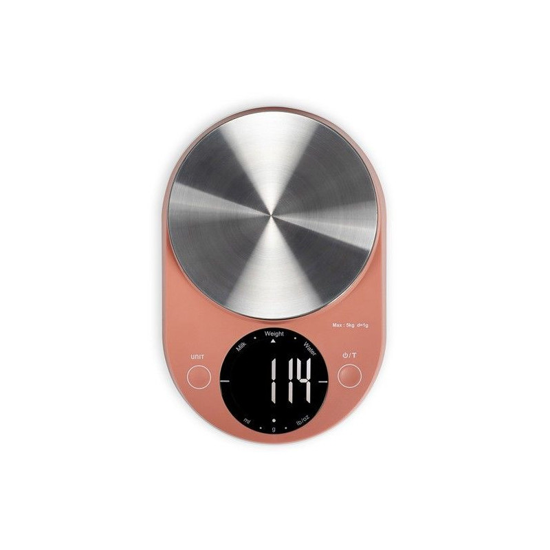 Electronic kitchen scale - Livoo - DOM493T - Terracotta
