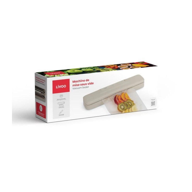 Vacuum Sealer - LIVOO - DOM503C - 80W - 2 functions - 28 cm x 3 m film