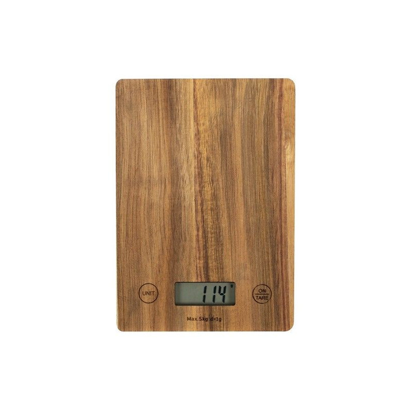 Electronic kitchen scale made of acacia wood - Livoo - DOM492 -