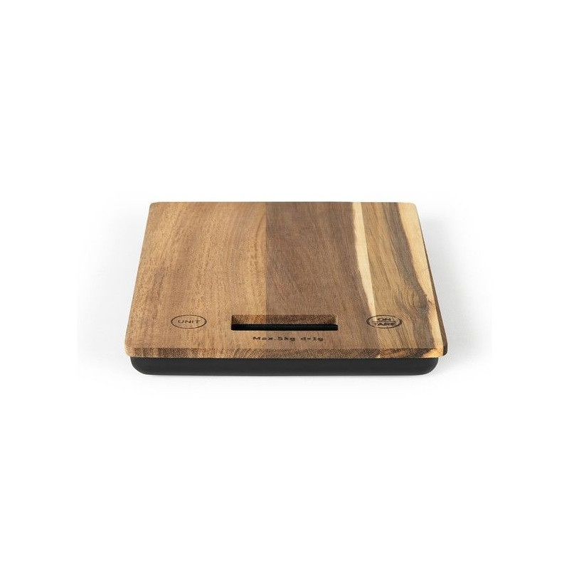 Electronic kitchen scale made of acacia wood - Livoo - DOM492 -
