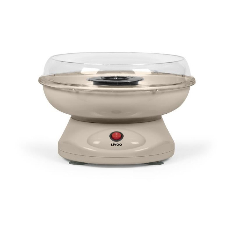 Cotton candy machine - LIVOO - DOM468C - 450W - Removable bowl and lid