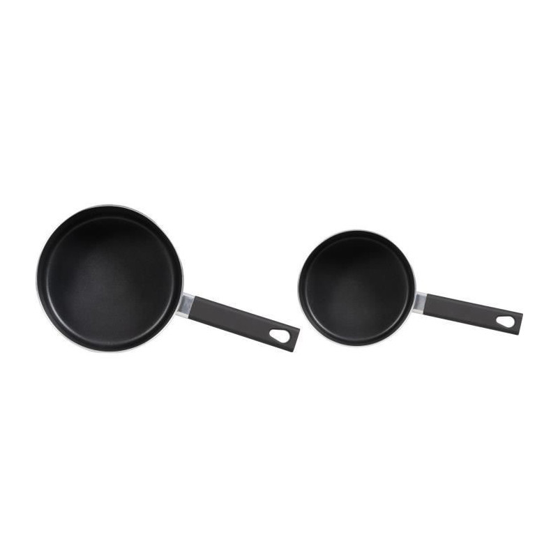 Set of 2 saucepans - LIVOO - MEP154R - Non-stick without PFOA or PFOS