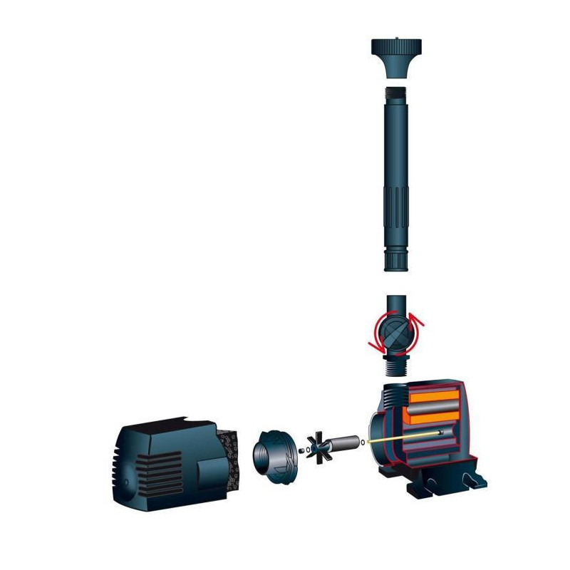 UBBINK Xtra 400 Pond Pump - Flow 380l / h