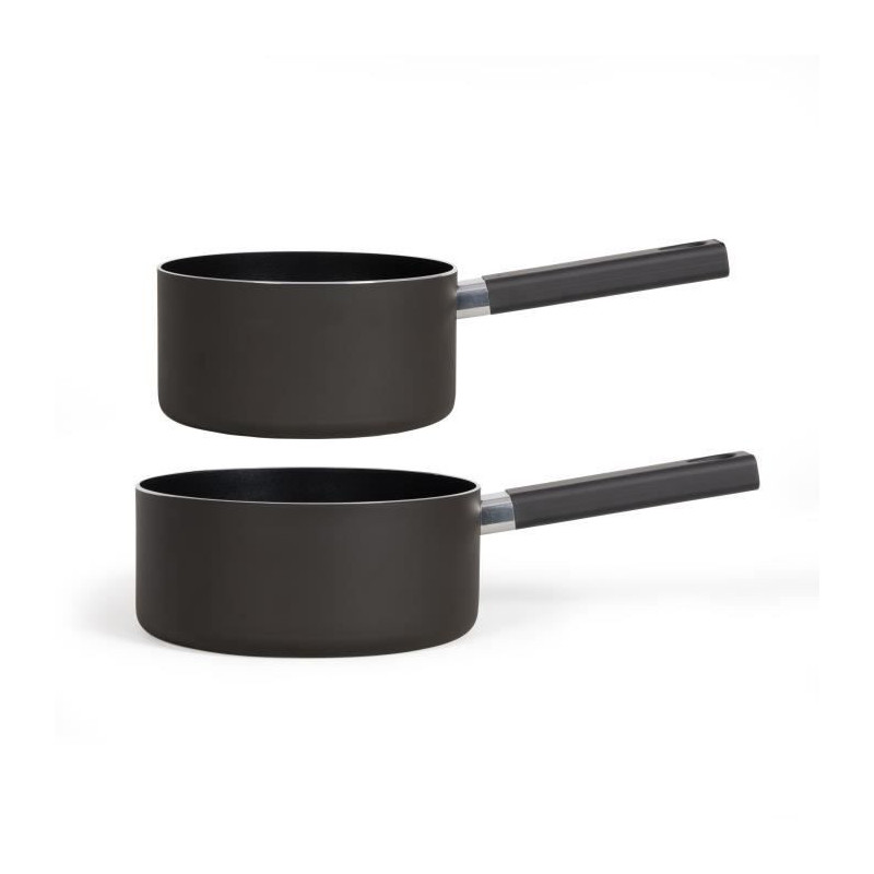 Set of 2 saucepans - LIVOO - MEP154N - Non-stick without PFOA or PFOS
