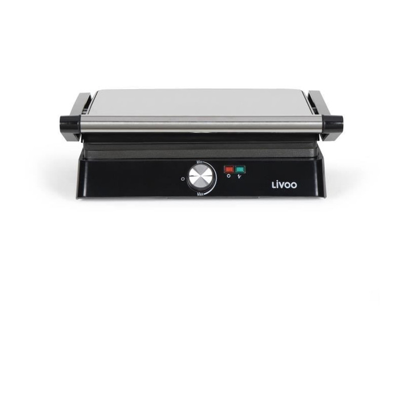 Meat and panini grill - LIVOO - DOC223 - 2200W - 2 plates - Non-stick