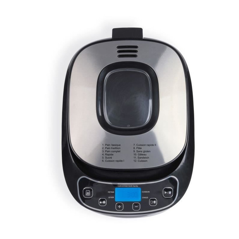 Bread machine - LIVOO - DOP218 - 550W - 12 programs - Removable alumin