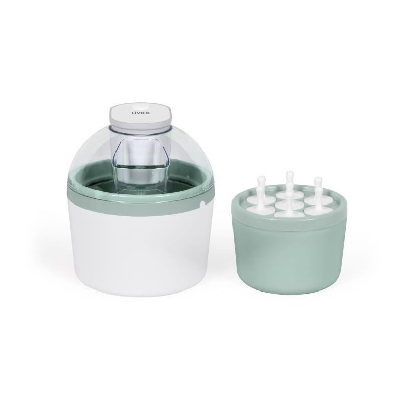 LIVOO - Ice cream maker - DOM461 - 1 L - ON/OFF switch - Cold accumula