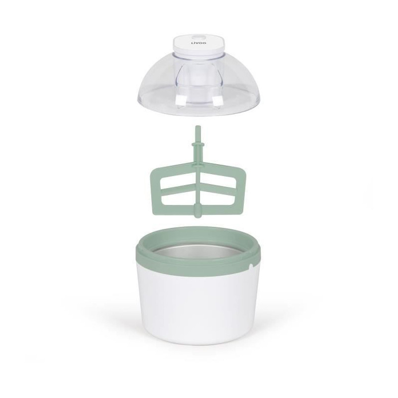 LIVOO - Ice cream maker - DOM461 - 1 L - ON/OFF switch - Cold accumula
