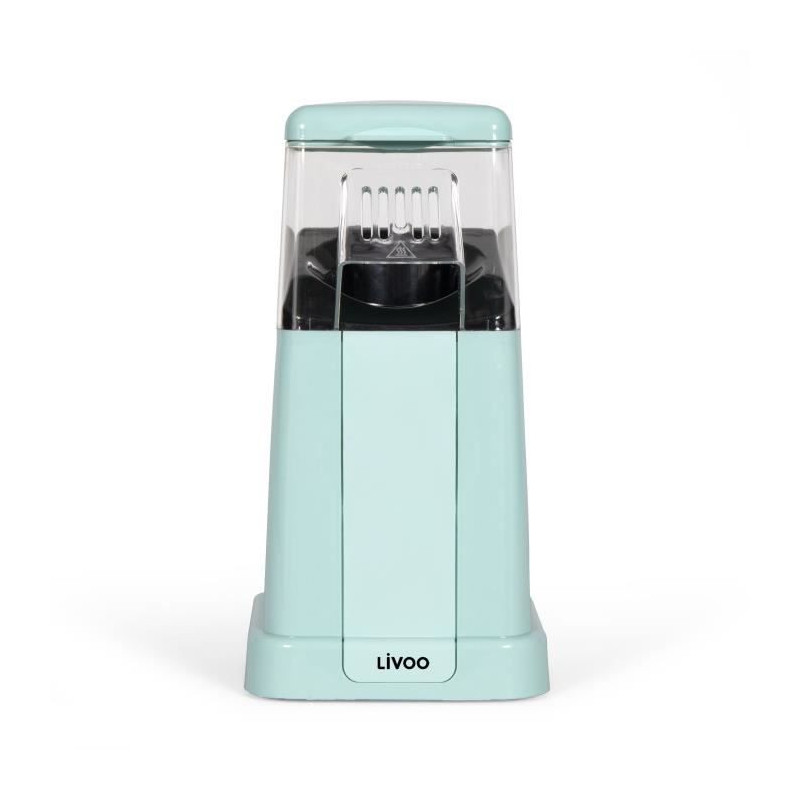 Popcorn machine - LIVOO - DOM497 - 1200W - Up to 100 g of grains - Blu