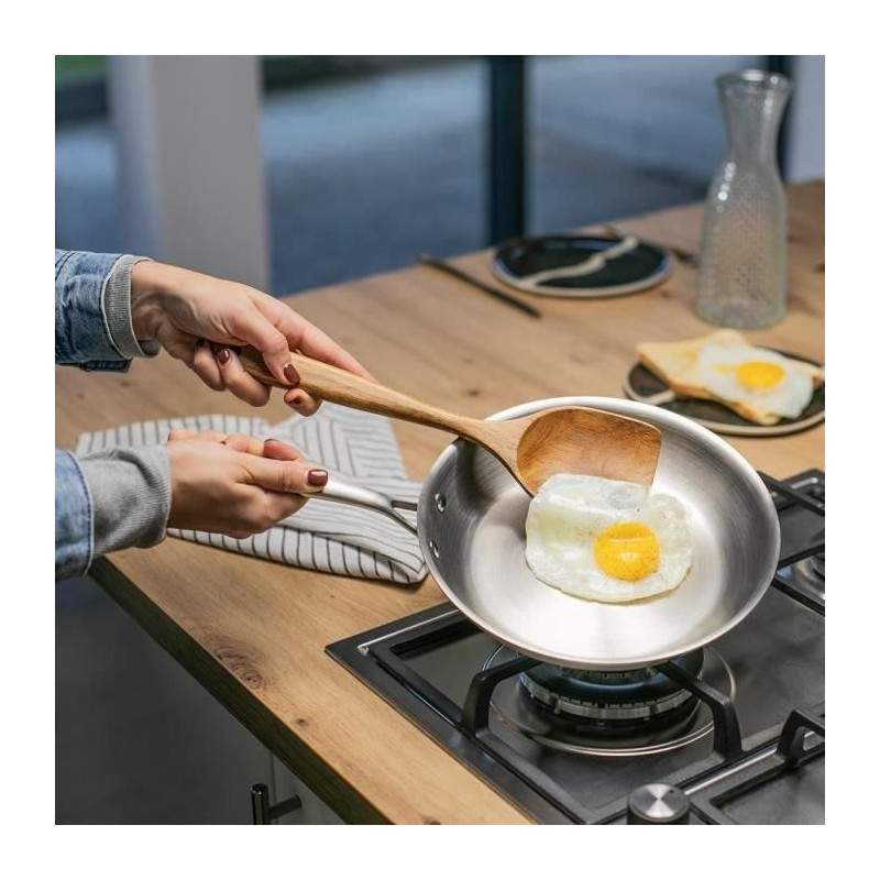 Brigade - 20 cm stainless steel frying pan - LIVOO - MEP157 - Triply s