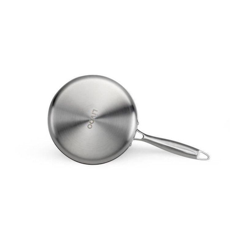 Brigade - 18 cm stainless steel saucepan - LIVOO - MEP160 - Triply sta