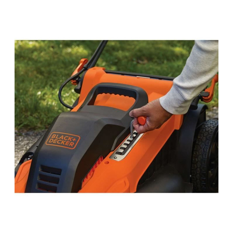 Electric mower 48cm LM2000 -QS Black+Decker - 7 adjustable heights fro