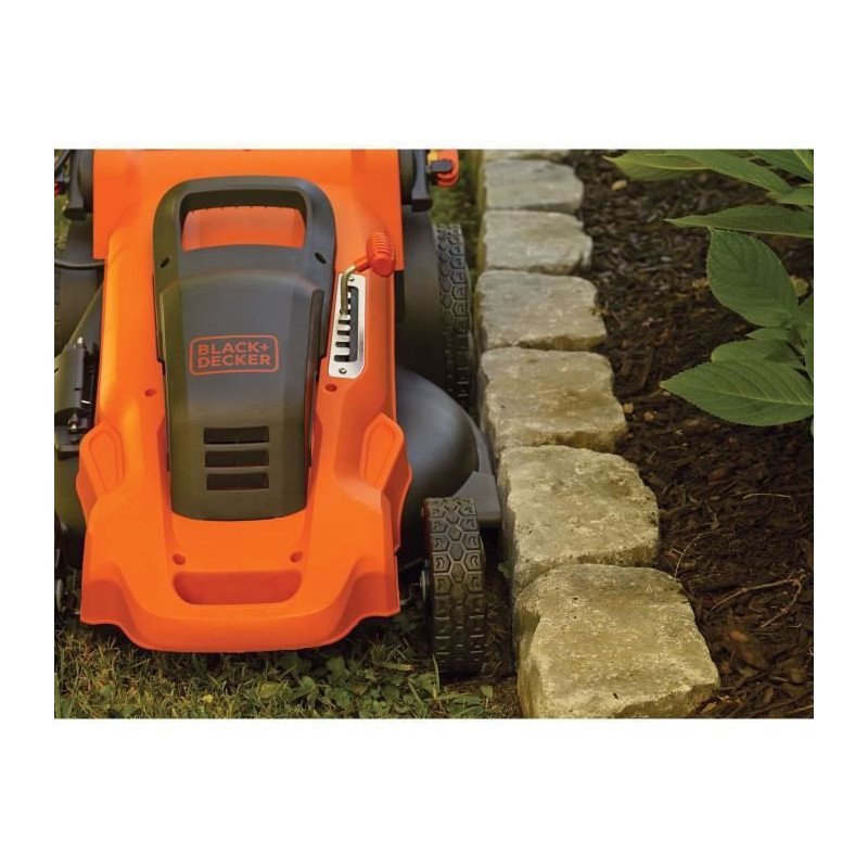 Electric mower 48cm LM2000 -QS Black+Decker - 7 adjustable heights fro