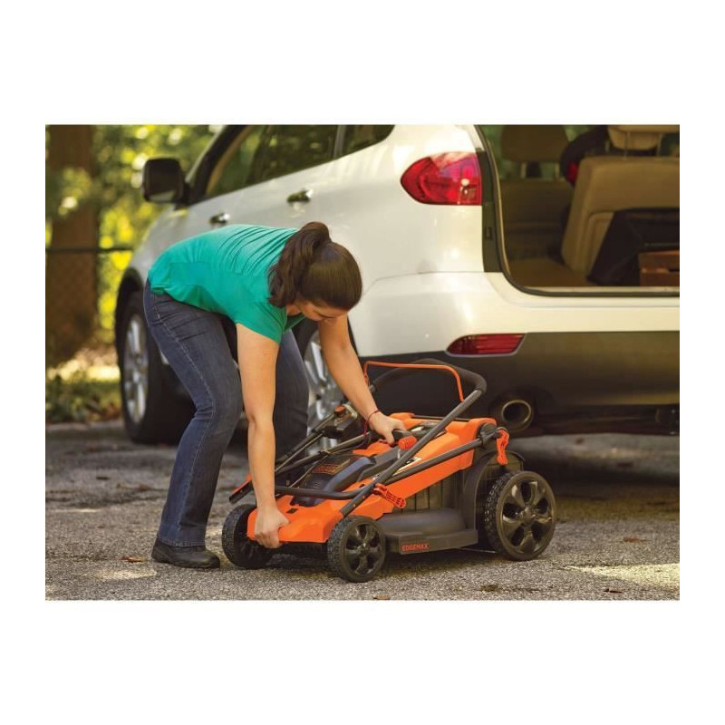 Electric mower 48cm LM2000 -QS Black+Decker - 7 adjustable heights fro