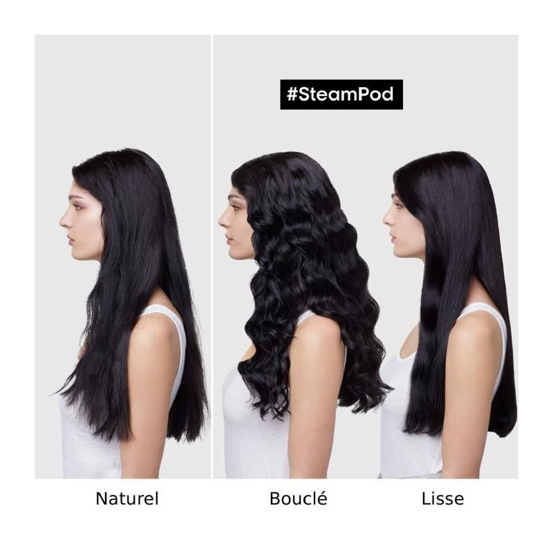 Steampod 4.0 - Steam straightener - High resistance ceramic plate - L'