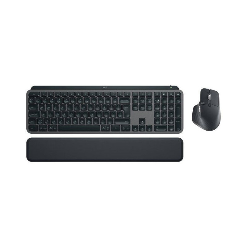 Wireless Keyboard - LOGITECH - MX Keys S Combo - Bluetooth - Backlit -