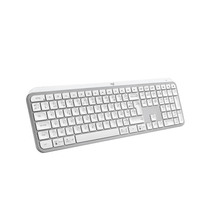 Keyboard - Wireless - Logitech - MX Keys S - Backlit - AZERTY - White