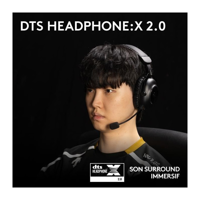 Logitech G PRO X 2 LIGHTSPEED PC Headset Bluetooth Headphones, Detacha