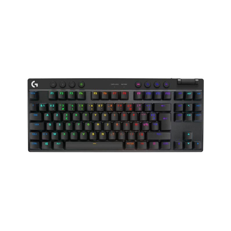 Logitech G PRO X TKL LIGHTSPEED Wireless Keyboard, LIGHTSYNC RGB - Bla