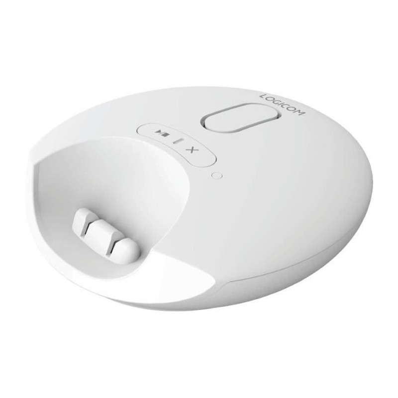 Cordless landline phone - LOGICOM - DECT ILOA 155T SOLO - White - With
