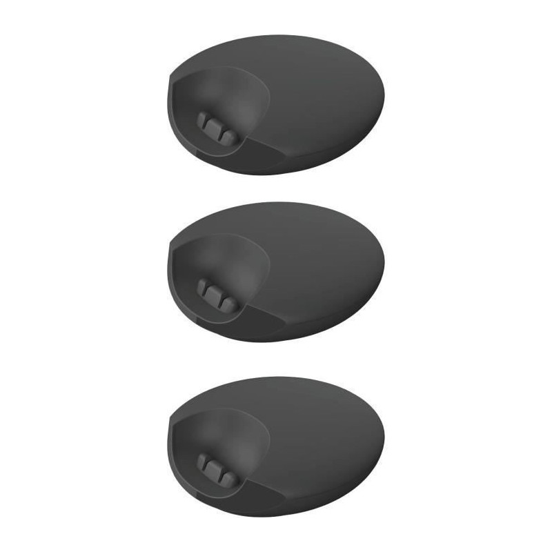 Cordless landline phone - LOGICOM - DECT ILOA 350 TRIO - Black - Witho