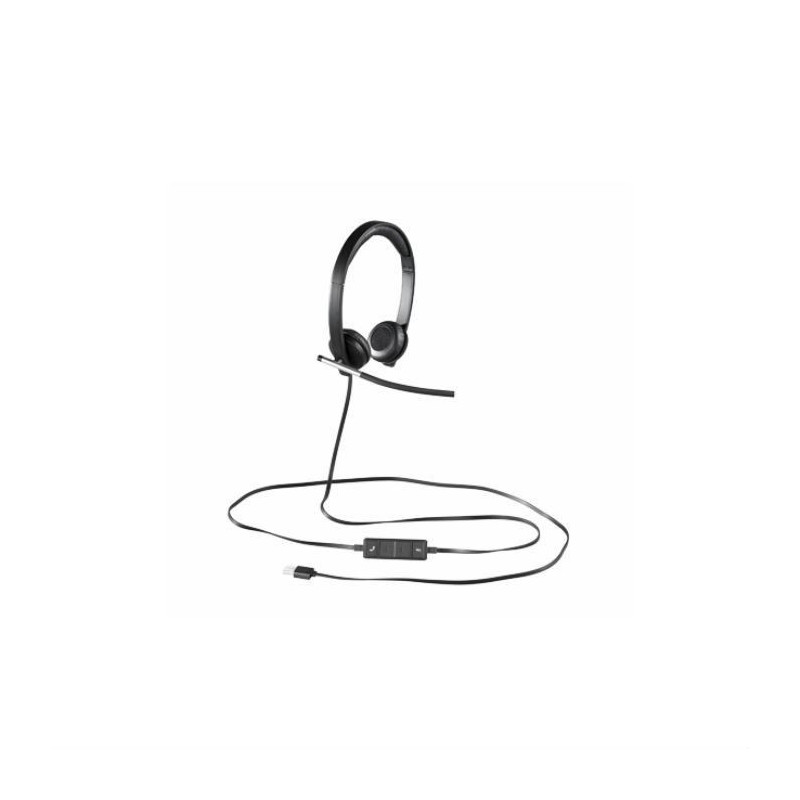 Logitech H650e USB stereo microphone headset