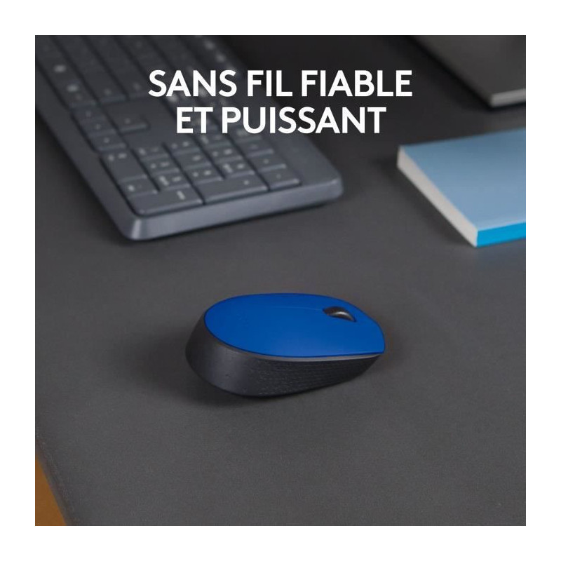 LOGITECH Wireless Mouse M171 Blue