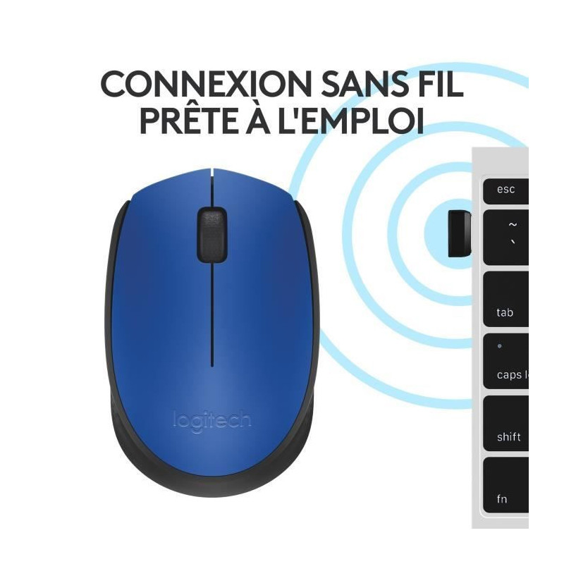 LOGITECH Wireless Mouse M171 Blue