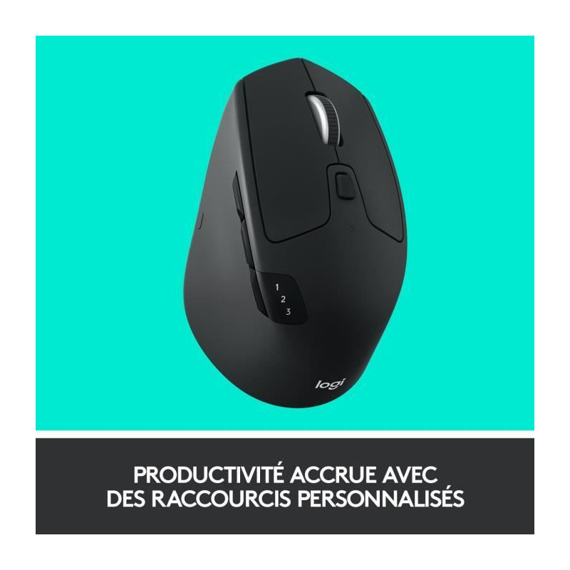 LOGITECH Wireless Mouse M720 Triathlon - Black