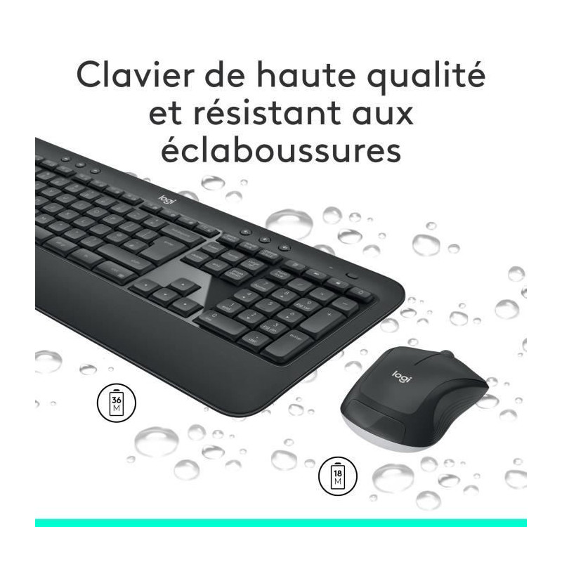 LOGITECH MK540 Keyboard Mouse Pack