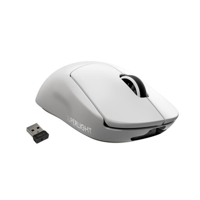 Gaming mouse - wireless - LOGITECH G - PRO X SUPERLIGHT - White