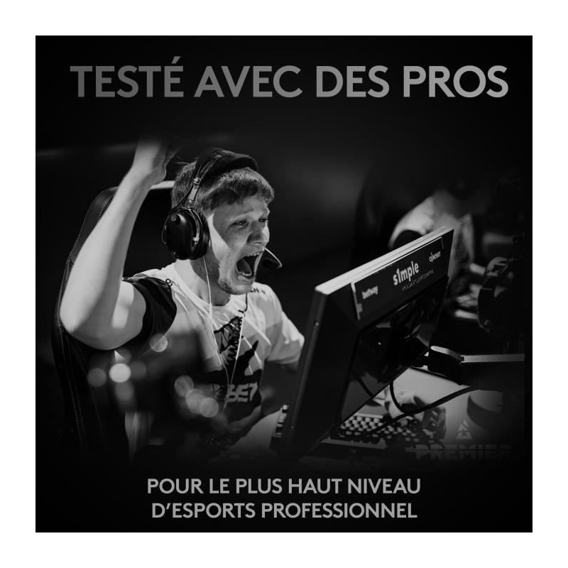 Gaming mouse - wireless - LOGITECH G - PRO X SUPERLIGHT - White