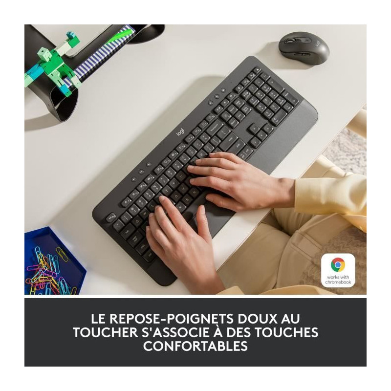 Logitech - Wireless keyboard - Entremonomic Entremoire with T -heads -