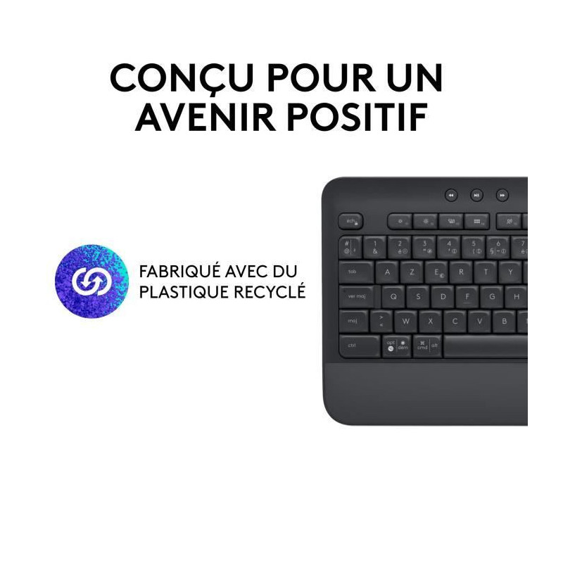 Logitech - Wireless keyboard - Entremonomic Entremoire with T -heads -